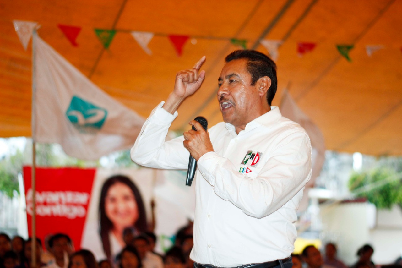 Saldremos con la victoria en las urnas el 1 de julio: Florentino Domínguez